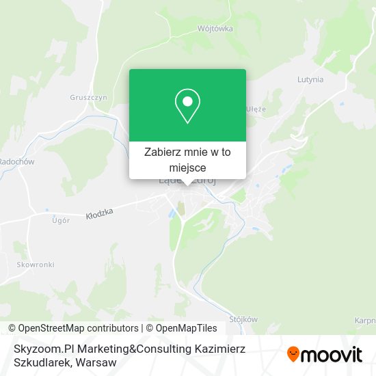 Mapa Skyzoom.Pl Marketing&Consulting Kazimierz Szkudlarek