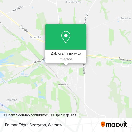 Mapa Edimar Edyta Szczyrba