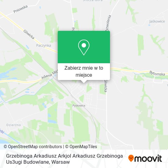 Mapa Grzebinoga Arkadiusz Arkjol Arkadiusz Grzebinoga Us3ugi Budowlane