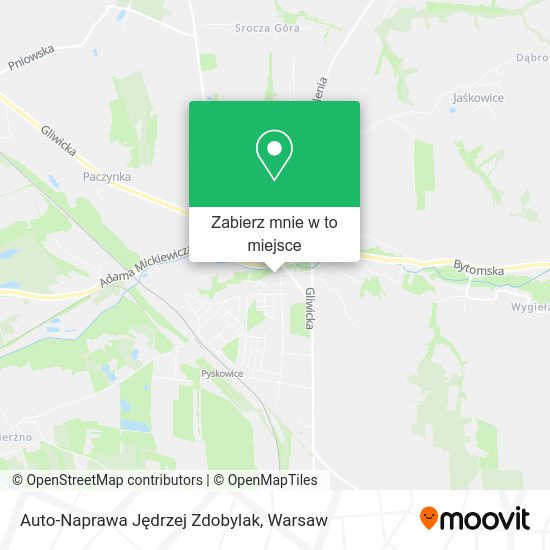 Mapa Auto-Naprawa Jędrzej Zdobylak