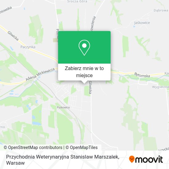 Mapa Przychodnia Weterynaryjna Stanislaw Marszalek