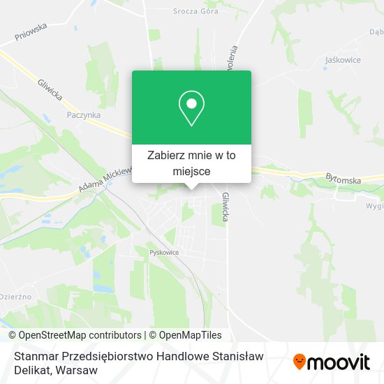 Mapa Stanmar Przedsiębiorstwo Handlowe Stanisław Delikat