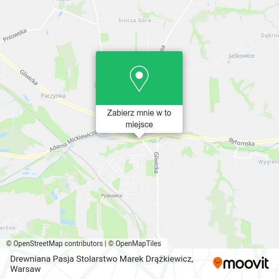 Mapa Drewniana Pasja Stolarstwo Marek Drążkiewicz