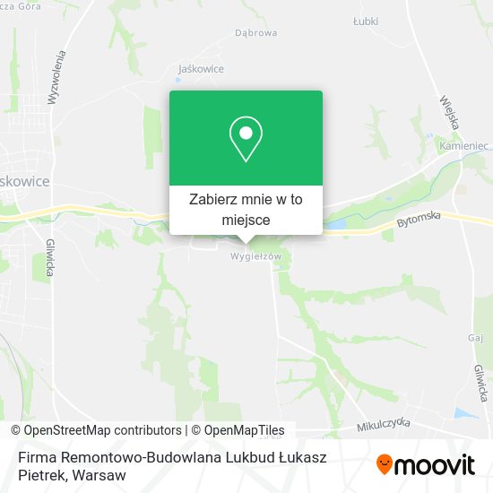 Mapa Firma Remontowo-Budowlana Lukbud Łukasz Pietrek