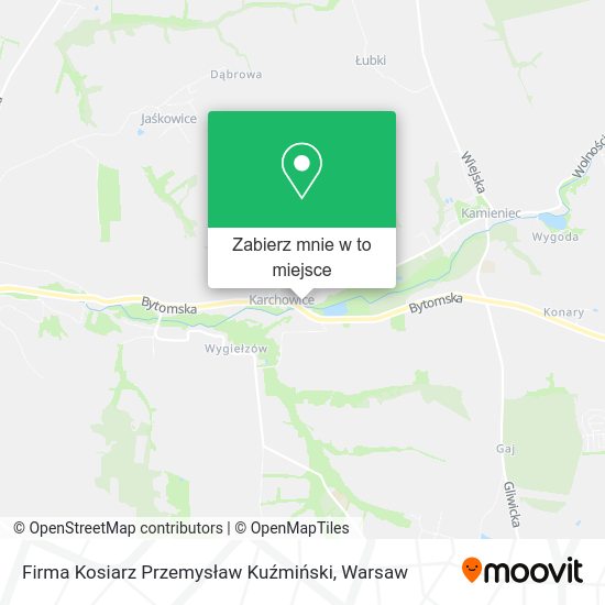 Mapa Firma Kosiarz Przemysław Kuźmiński