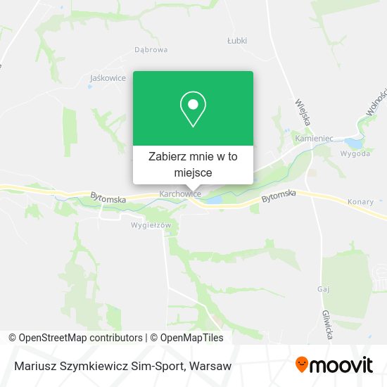 Mapa Mariusz Szymkiewicz Sim-Sport