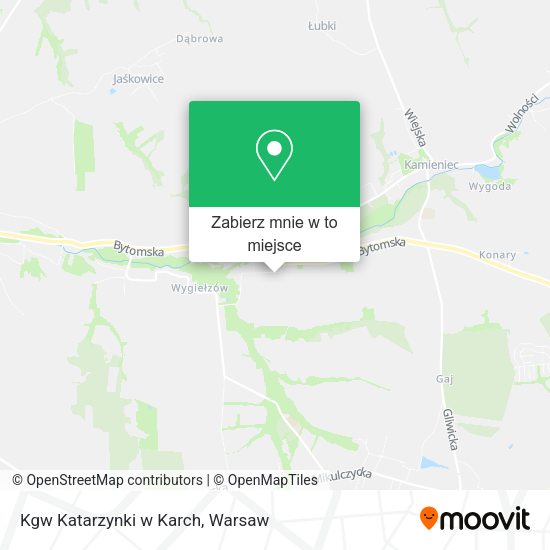 Mapa Kgw Katarzynki w Karch