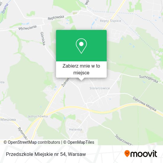 Mapa Przedszkole Miejskie nr 54