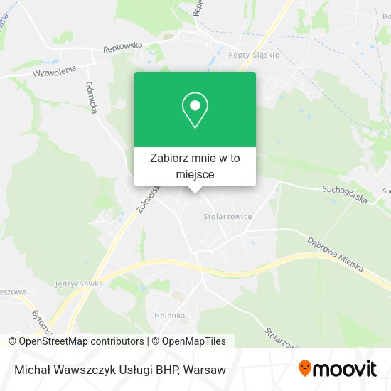 Mapa Michał Wawszczyk Usługi BHP