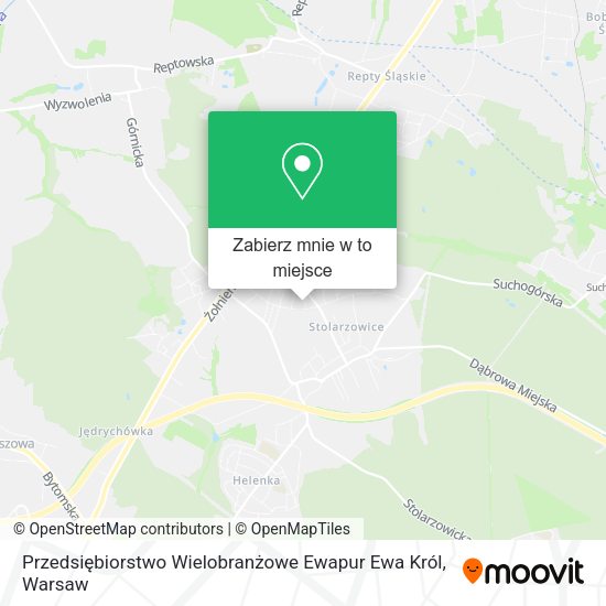 Mapa Przedsiębiorstwo Wielobranżowe Ewapur Ewa Król