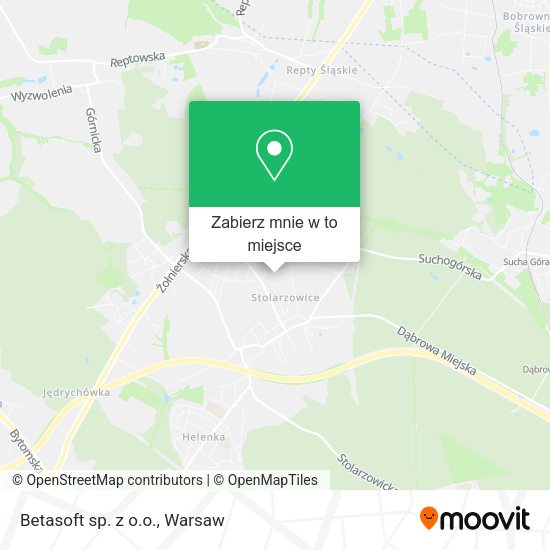 Mapa Betasoft sp. z o.o.