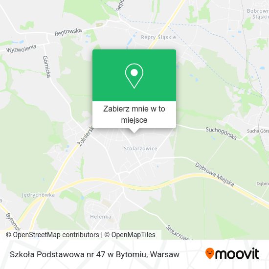 Mapa Szkoła Podstawowa nr 47 w Bytomiu