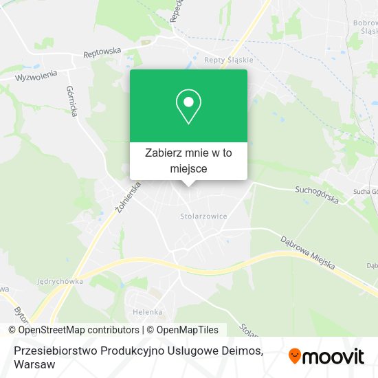 Mapa Przesiebiorstwo Produkcyjno Uslugowe Deimos