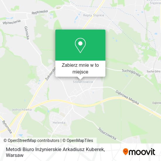 Mapa Metodi Biuro Inżynierskie Arkadiusz Kuberek