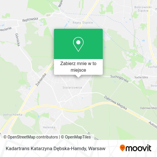 Mapa Kadartrans Katarzyna Dębska-Hamdy