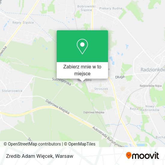 Mapa Zredib Adam Więcek