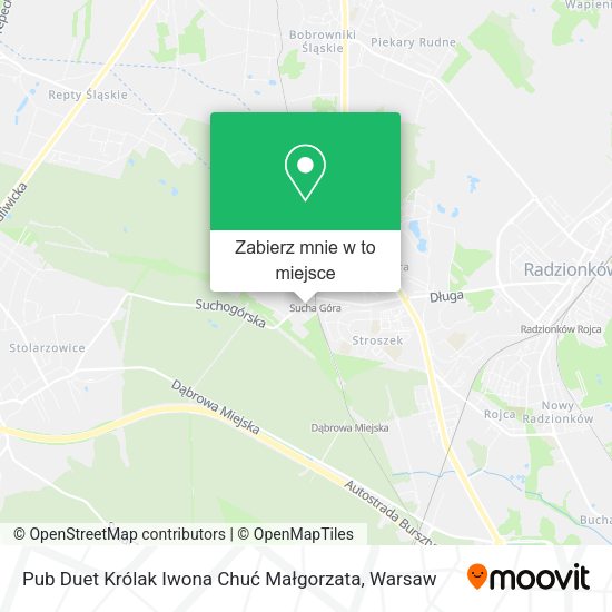 Mapa Pub Duet Królak Iwona Chuć Małgorzata