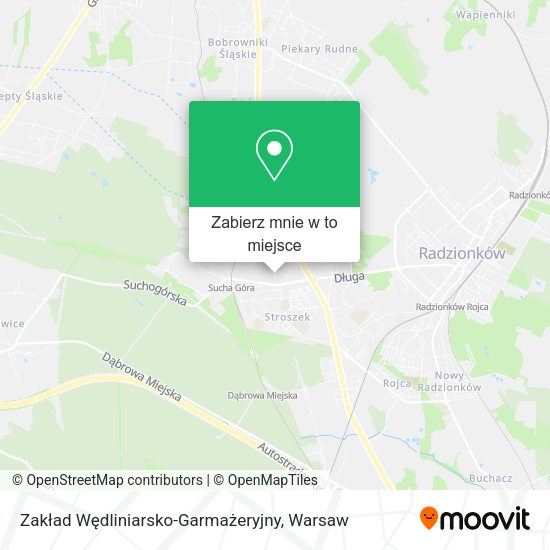 Mapa Zakład Wędliniarsko-Garmażeryjny