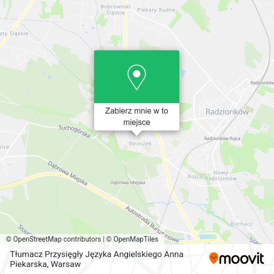 Mapa Tłumacz Przysięgły Języka Angielskiego Anna Piekarska