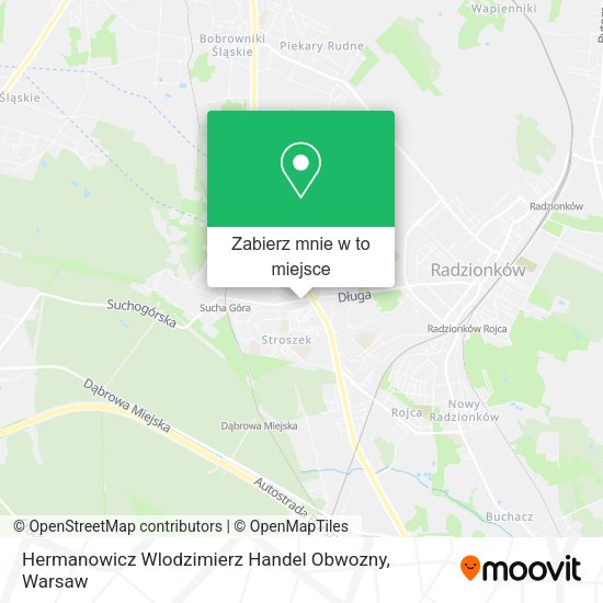 Mapa Hermanowicz Wlodzimierz Handel Obwozny