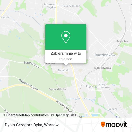 Mapa Dynio Grzegorz Dyka