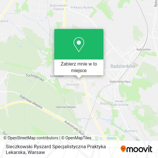 Mapa Sieczkowski Ryszard Specjalistyczna Praktyka Lekarska