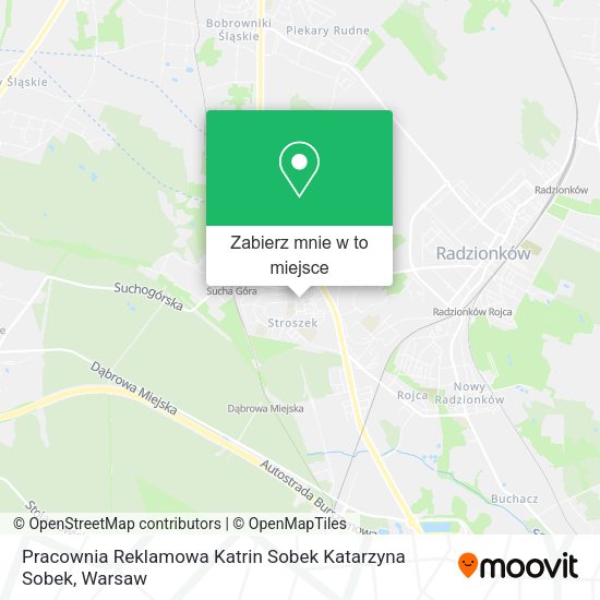 Mapa Pracownia Reklamowa Katrin Sobek Katarzyna Sobek