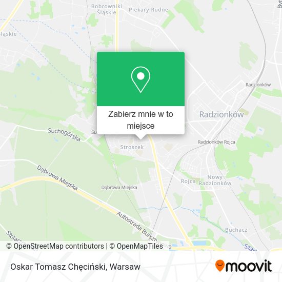 Mapa Oskar Tomasz Chęciński