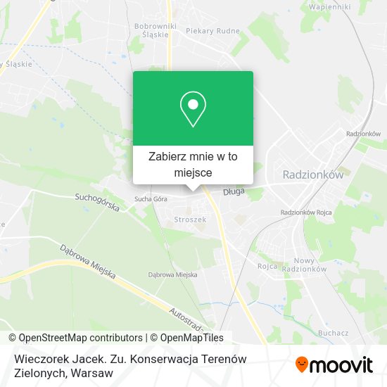 Mapa Wieczorek Jacek. Zu. Konserwacja Terenów Zielonych