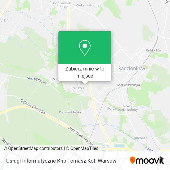 Mapa Usługi Informatyczne Khp Tomasz Kot