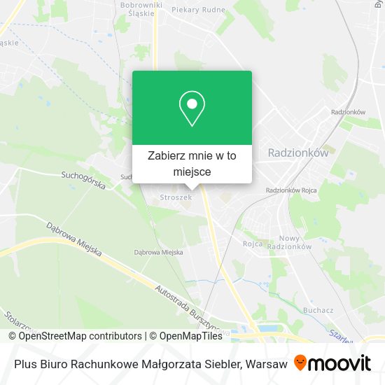 Mapa Plus Biuro Rachunkowe Małgorzata Siebler