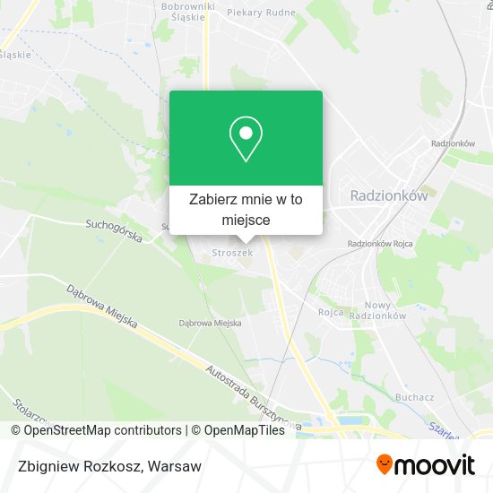 Mapa Zbigniew Rozkosz