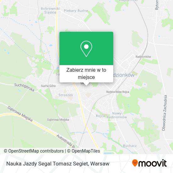 Mapa Nauka Jazdy Segal Tomasz Segiet