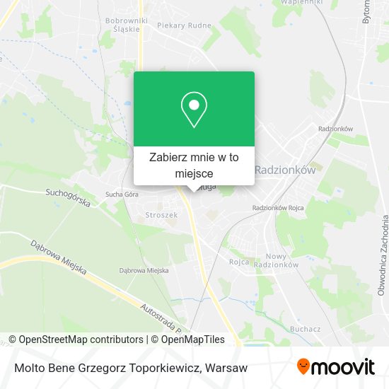 Mapa Molto Bene Grzegorz Toporkiewicz