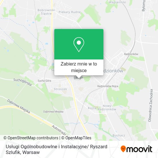 Mapa Usługi Ogólnobudowlne i Instalacyjne/ Ryszard Szlufik