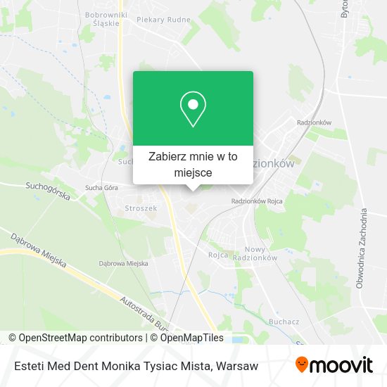 Mapa Esteti Med Dent Monika Tysiac Mista