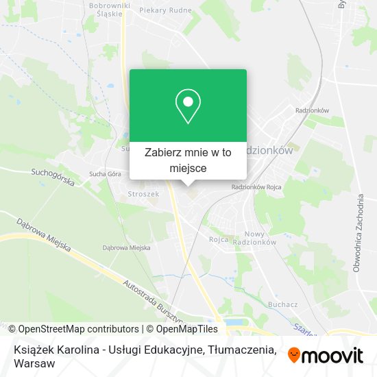 Mapa Książek Karolina - Usługi Edukacyjne, Tłumaczenia