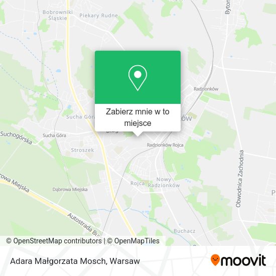 Mapa Adara Małgorzata Mosch