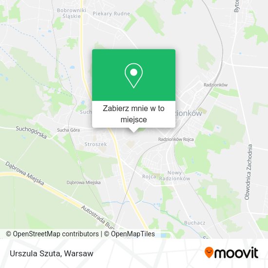 Mapa Urszula Szuta