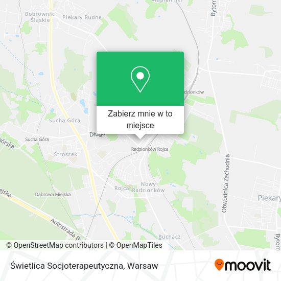 Mapa Świetlica Socjoterapeutyczna