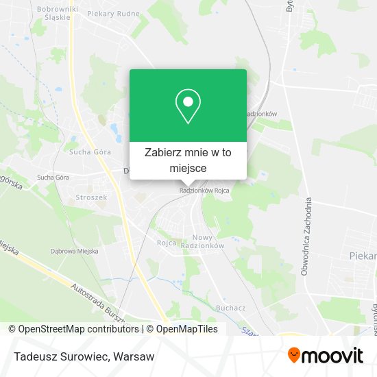 Mapa Tadeusz Surowiec