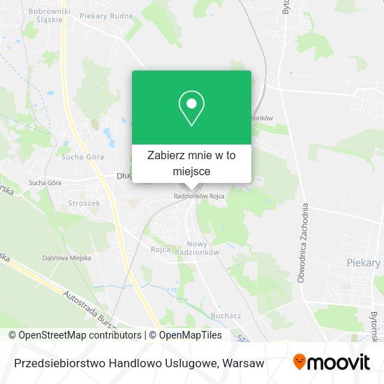 Mapa Przedsiebiorstwo Handlowo Uslugowe