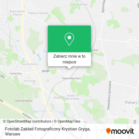 Mapa Fotolab Zakład Fotograficzny Krystian Gryga