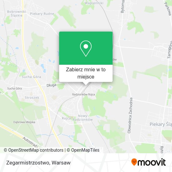 Mapa Zegarmistrzostwo