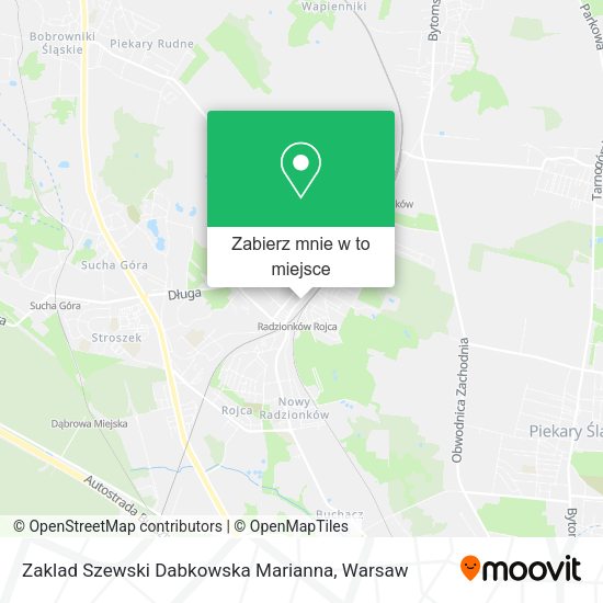 Mapa Zaklad Szewski Dabkowska Marianna