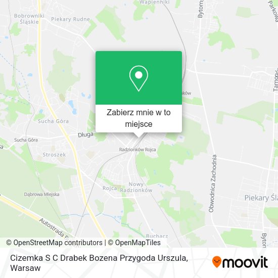 Mapa Cizemka S C Drabek Bozena Przygoda Urszula