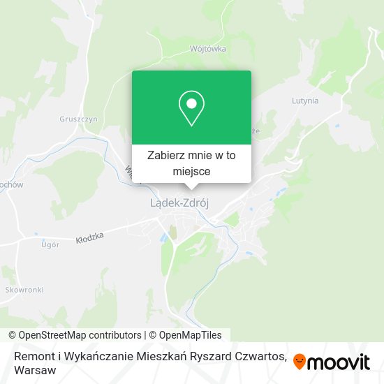 Mapa Remont i Wykańczanie Mieszkań Ryszard Czwartos