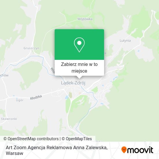 Mapa Art Zoom Agencja Reklamowa Anna Zalewska