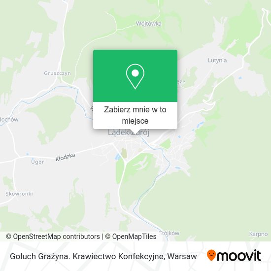 Mapa Goluch Grażyna. Krawiectwo Konfekcyjne