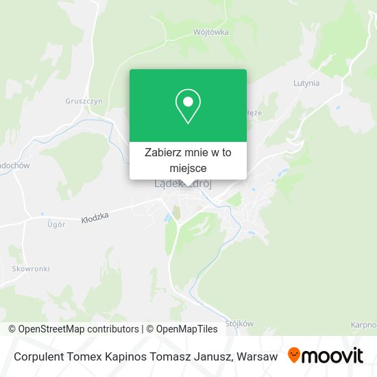 Mapa Corpulent Tomex Kapinos Tomasz Janusz